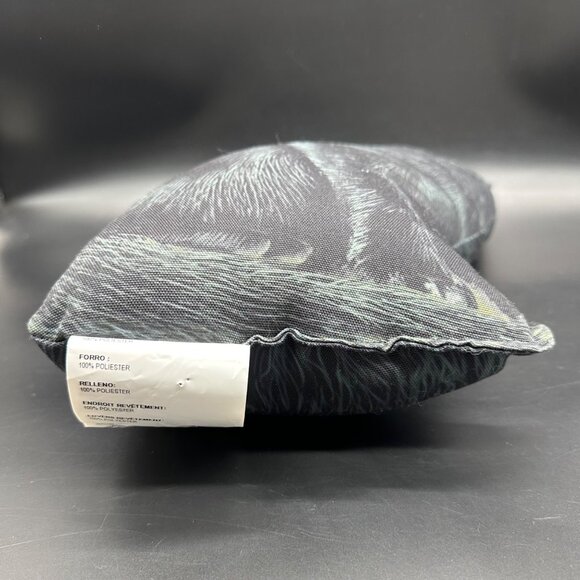 Black Cat Throw Pillow Stuffed Animal Creepy Halloween Bombay Kitty Decorative - Picture 6 of 10